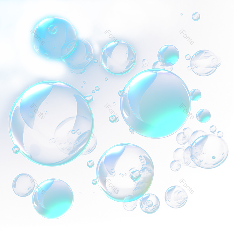 液体图片,透明元素,泡泡PNG,吹泡泡免抠素材